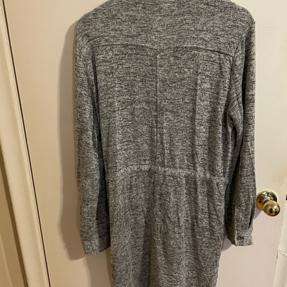 Lou & Grey Brushmarl Shirtdress in Grey US M - Picture 7 of 7